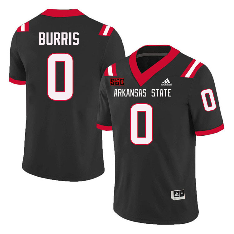 Nana Burris Arkansas State Jersey,Arkansas State Red Wolves Football Uniforms,Jersey-Black Nana Burris Arkansas State Jersey,Arkansas State Red Wolves Football Uniforms,Jersey-Black